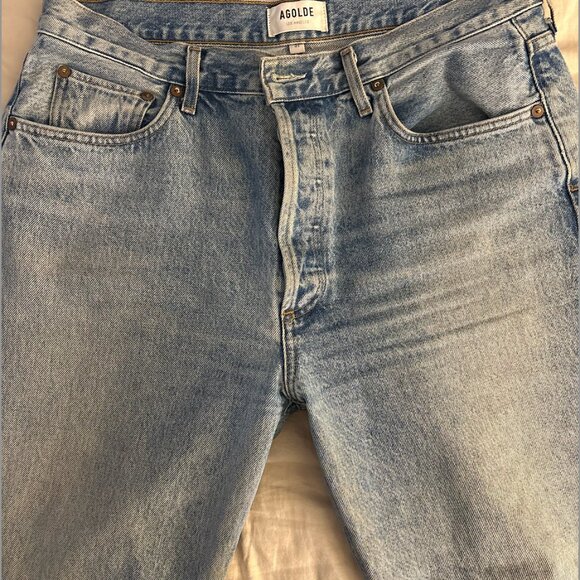 Agolde Riley High Rise - Picture 4 of 6